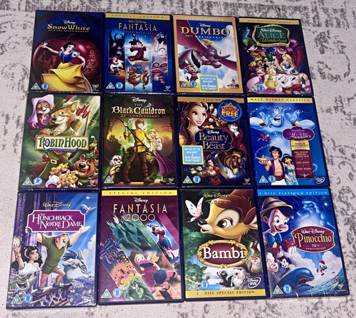 Disney classics animated - disney, dvd