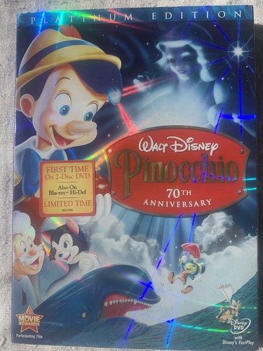 Pinocchio walt disney 70 th - pinocchio,