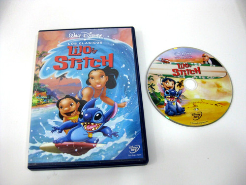 Lilo stitch dvd walt - lilo, disney