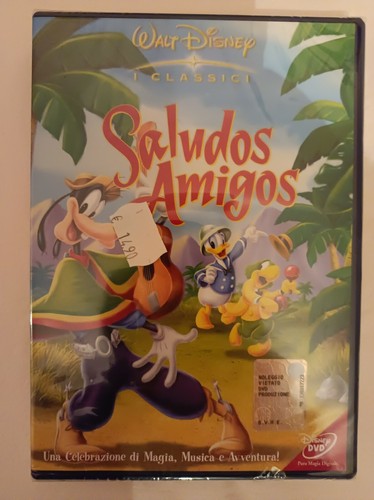Dvd saludos amigos walt - amigos,