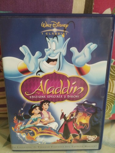 Aladdin dvd 1992 edizione - aladdin,
